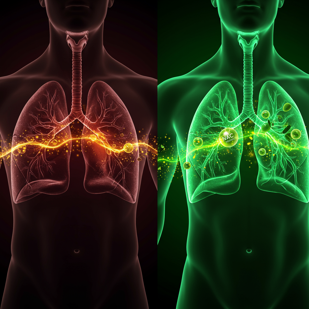 Lungs undergoing detox and renewal